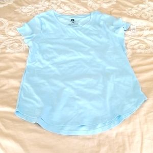 New York & Company baby blue top size M